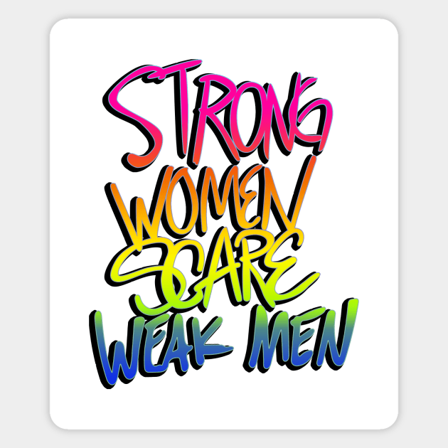 Strong Women Magnet by Superbly